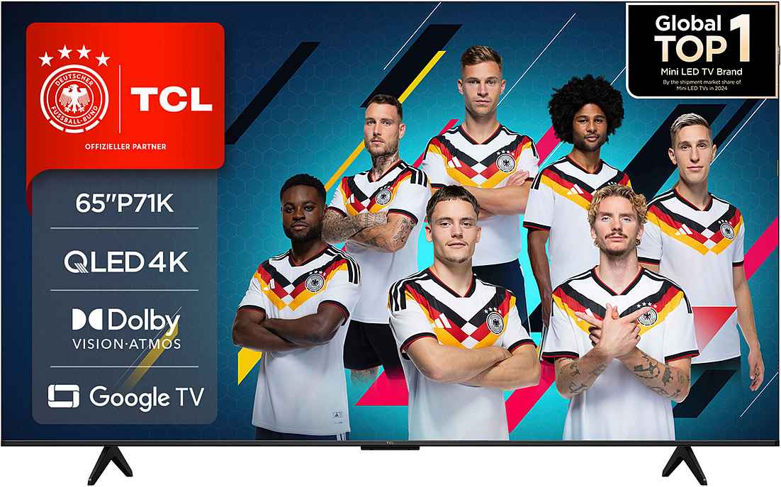 Fernseher TCL 65P71KX1 65" – QLED, HVA-Panel, HDR Multi-Format, GAME MASTER – Bild 2