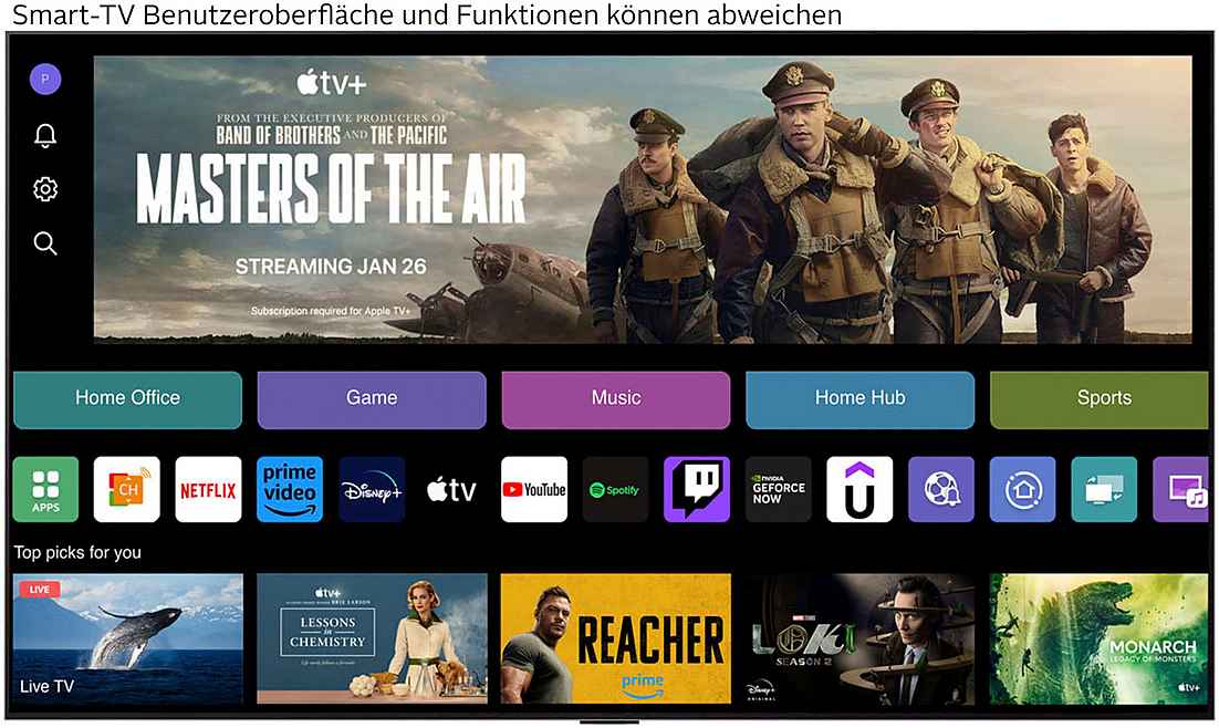 Fernseher LG OLED77G49LA – 77 Zoll 4K OLED evo AI TV – Bild 5