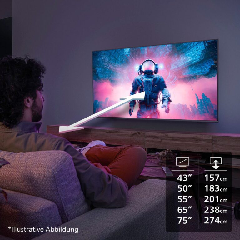 Fernseher Philips 65PUS7800/12 – 65" 4K QLED Smart TV