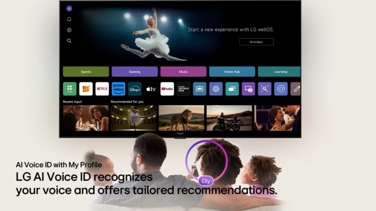 Fernseher LG OLED B5 – 48 Zoll OLED AI TV für pures Heimkinoerlebnis