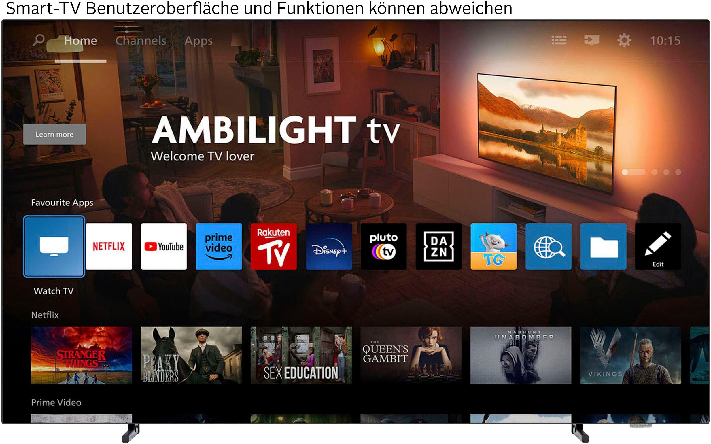 Fernseher Philips 48OLED760/12 – 48" 4K OLED Smart TV – Bild 1