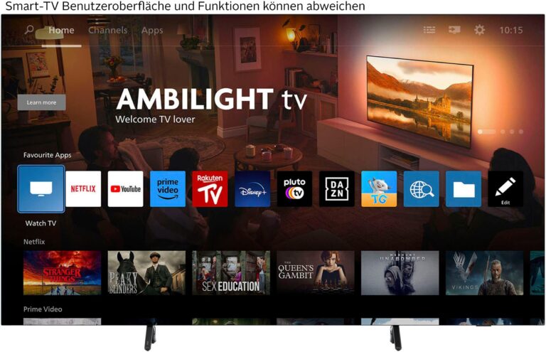 Fernseher Philips OLED810 – Premium 4K OLED Smart TV