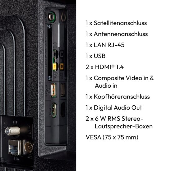 MEDION LIFE P8322500 MD832100 – 32 Zoll Full HD Android Smart TV mit HDR – Bild 2
