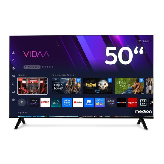 MEDION LIFE X8502508 MD850601 – 50 Zoll 4K QLED Smart TV – Bild 1