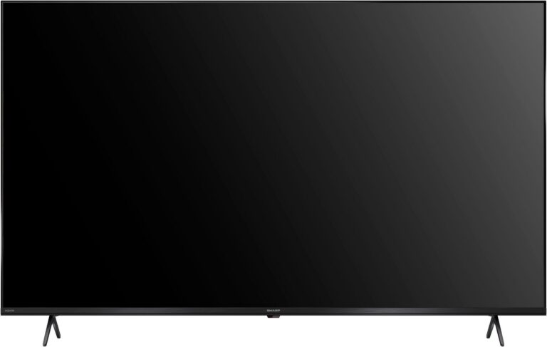 Sharp 4K Ultra HD QLED Google TV – mit QLED großer Farbskala, Dolby Vision HDR
