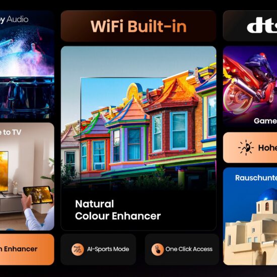 Fernseher Hisense 40E4QT – Full HD Smart TV mit VIDAA, DTS Virtual:X und AI Sports – Bild 2