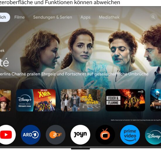 Fernseher TCL 65P81KXB 65" – QLED mit 144 Hz und Google TV für das perfekte Heimkinoerlebnis – Bild 1