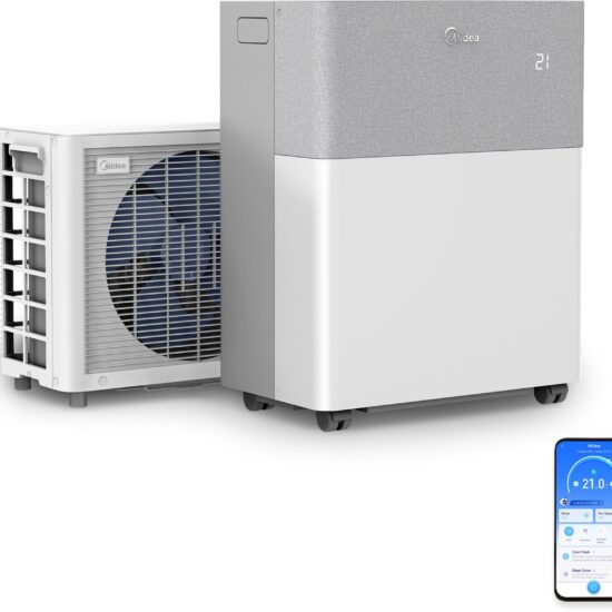 Split-Klimaanlage Midea PortaSplit Cool 8000 BTU – Flexible Plug-and-Play Kühlung ohne Montage – Bild 4