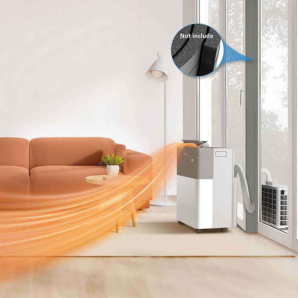 Split-Klimaanlage Midea PortaSplit S0KJE0BF – Flexible 4-in-1 Klimatisierung für jede Jahreszeit – Bild 3