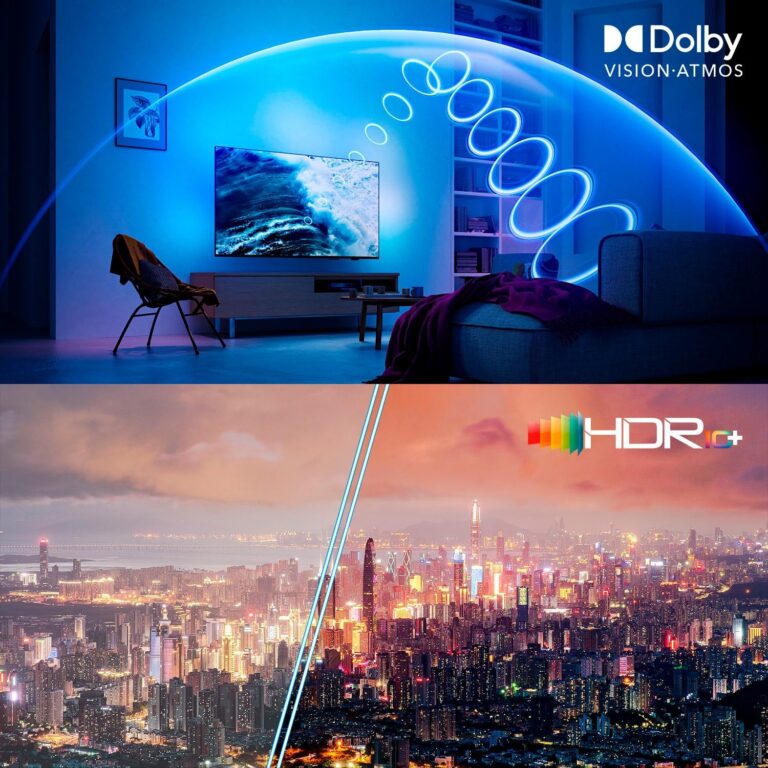 Fernseher Philips OLED950 – 4K OLED+ Smart TV mit 4-seitigem Ambilight