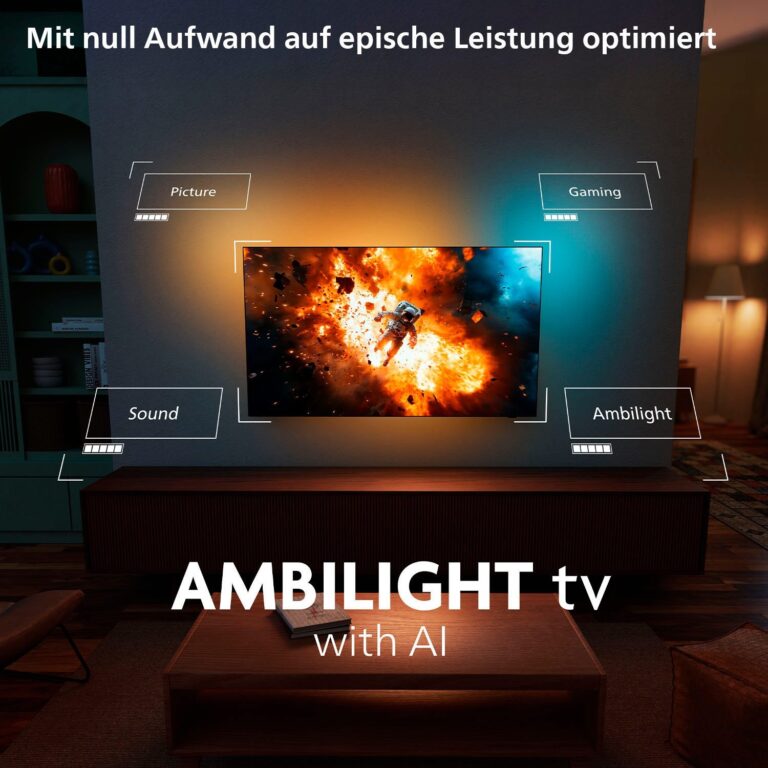 Fernseher Philips OLED910 – 4K OLED Smart TV