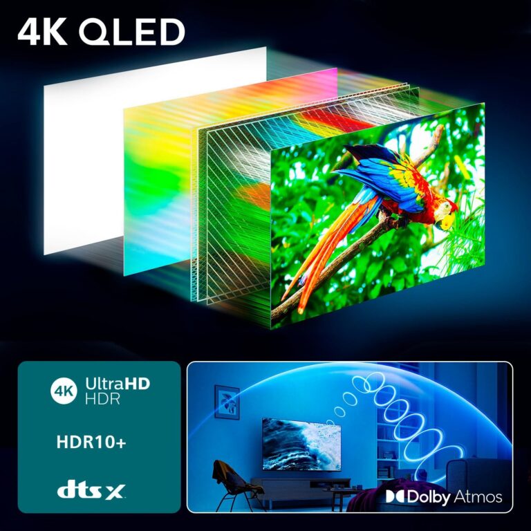 Fernseher Philips 65PUS7800/12 – 65" 4K QLED Smart TV