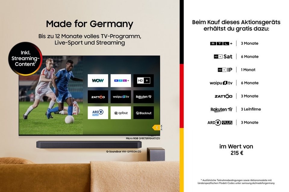 Fernseher Samsung QLED 4K Q7FA Smart TV – Bild 4
