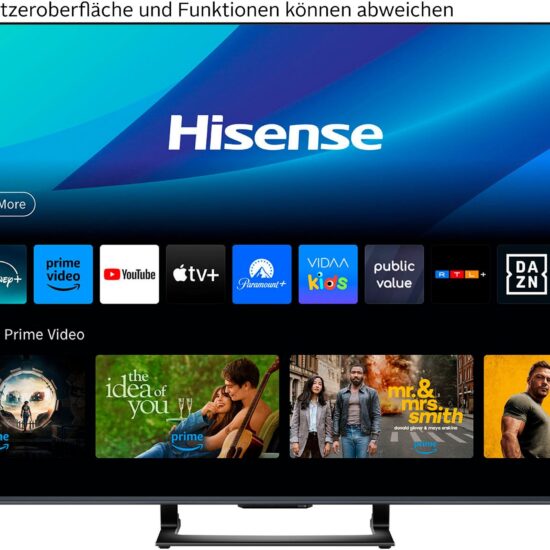 Hisense Mini LED ULED 4K U7Q – Quantum Dot Colour, Mini-LED – Bild 1