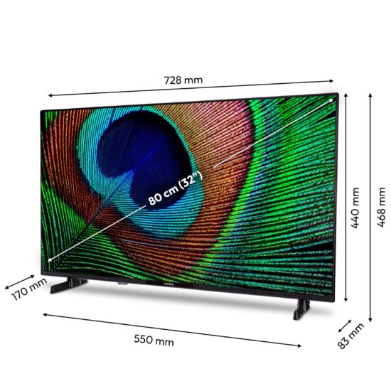MEDION LIFE P8322500 MD832100 – 32 Zoll Full HD Android Smart TV mit HDR – Bild 3