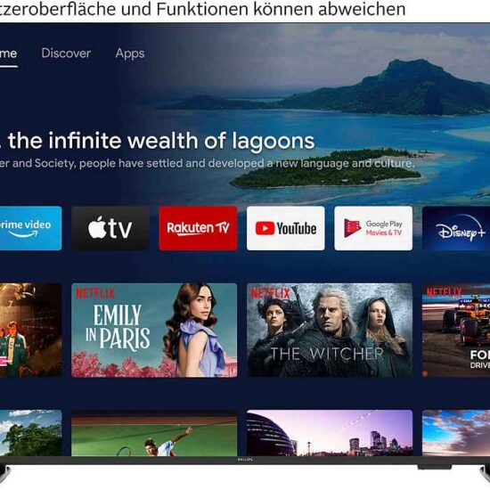 Philips 43PUS7800/12 4K QLED Smart TV – mit Pixel Precise Ultra HD – Bild 1