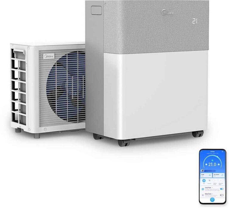 Split-Klimaanlage Midea PortaSplit 8000 BTU – Plug-and-Play Klimakomfort ohne Bohren