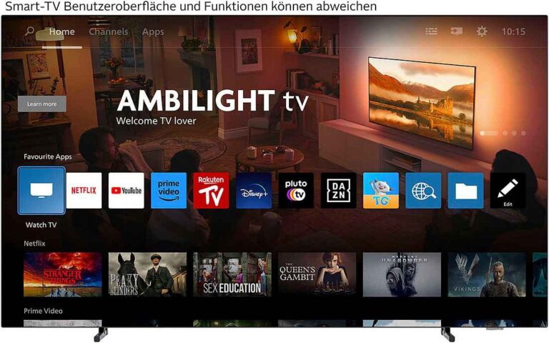 Fernseher Philips 77OLED760/12 – 77 Zoll 4K OLED Smart TV
