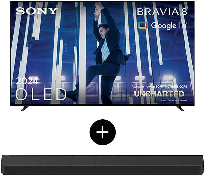 Set Sony BRAVIA 8 OLED-TV + Bravia Theatre Bar 8 Soundbar