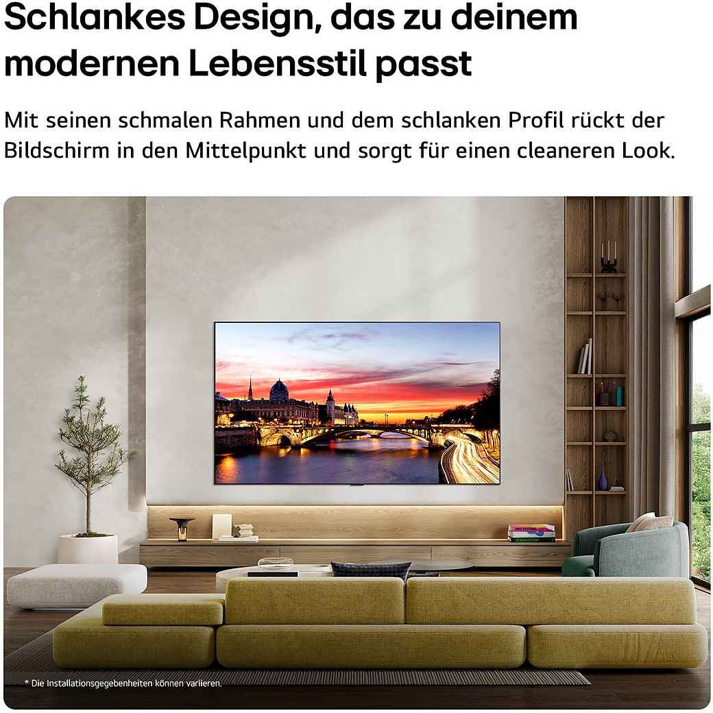 LG OLED65C64LA – 65 Zoll 4K OLED evo AI TV – Bild 2