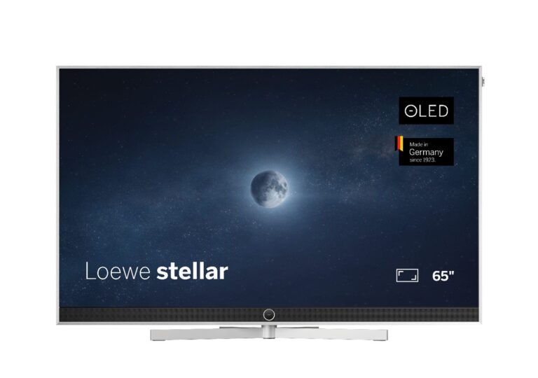 Loewe stellar 48 alu brushed + alu – 100 % Made in Germany