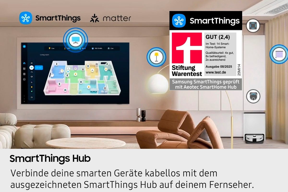 Fernseher Samsung OLED S90F 65 Zoll – 4K OLED AI TV – Bild 4