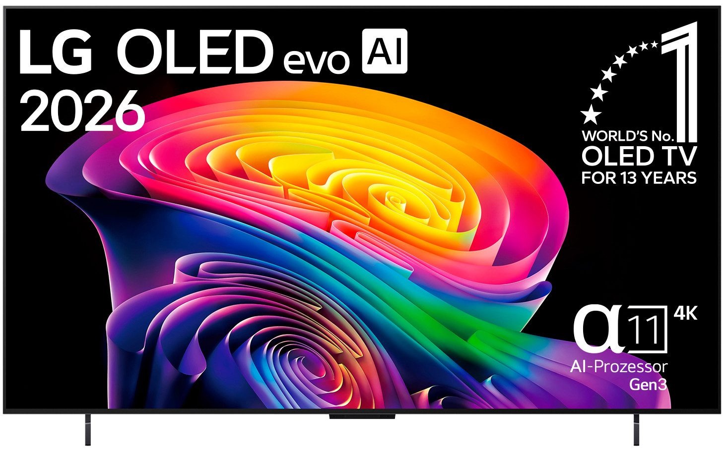 LG OLED C6 42 Zoll 4K OLED evo AI TV – α11 Gen3 Dual AI Engine – Bild 2