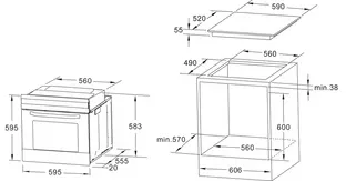 Küchenzeile „Leer" von OPTIFIT – Modernes Design – Bild 7