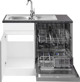 Eckküche „Roth" von OPTIFIT – Griffloses Design – Bild 7