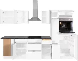 Eckküche „Roth" von OPTIFIT – Griffloses Design – Bild 5