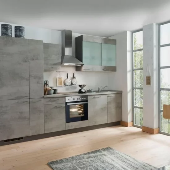 Küchenzeile KOCHSTATION Trea 310 cm – modernes Design – Bild 2