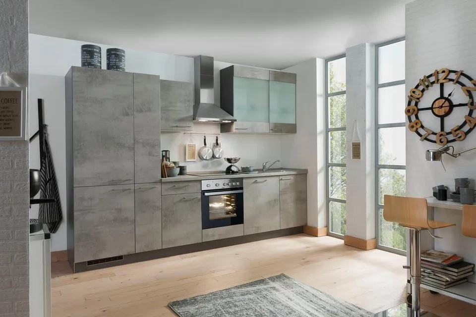 Küchenzeile KOCHSTATION Trea 310 cm – modernes Design – Bild 2
