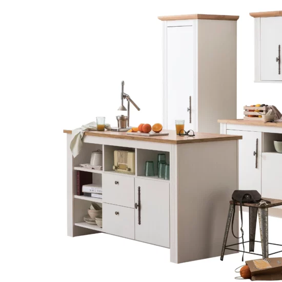Küchenzeile KS-Westminster – Glastür-Hängeschrank – Bild 2