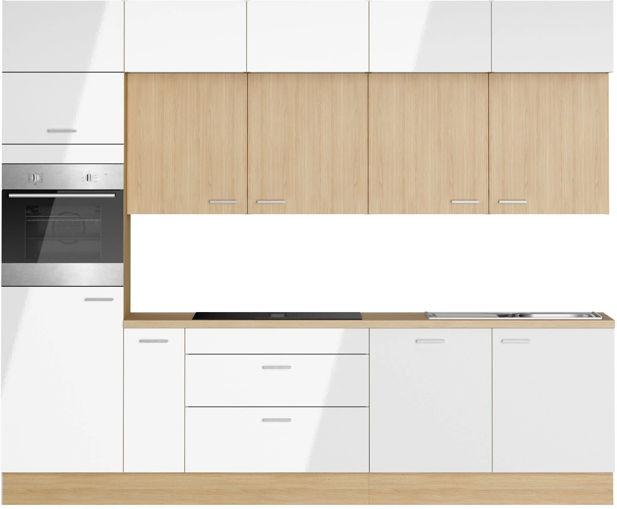 Küchenzeile KS-Lucy 300 cm – Push-to-open – Bild 5
