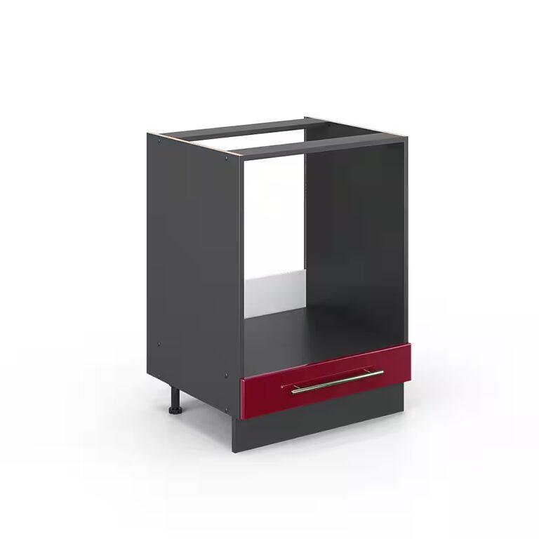 Vicco Herdumbauschrank Fame-Line, Goldkraft Eiche/Anthrazit, 60 cm ohne Arbeitsplatte (1-St)