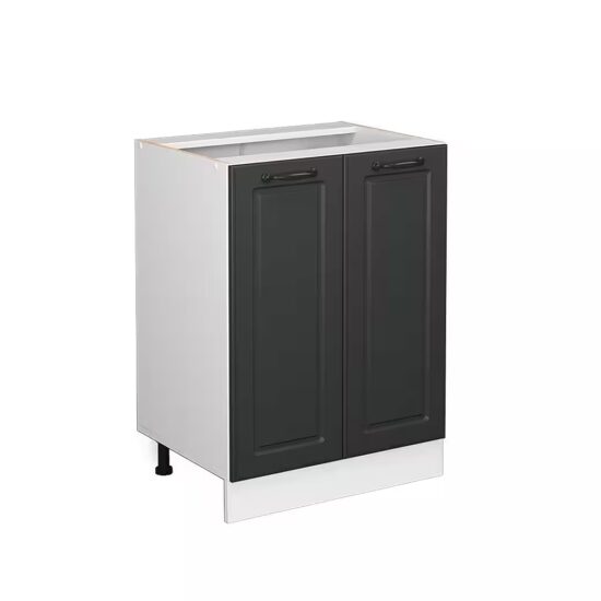 Vicco Unterschrank R-Line, Weiß Hochglanz/Weiß, 60 cm ohne Arbeitsplatte (1-St) – Bild 2