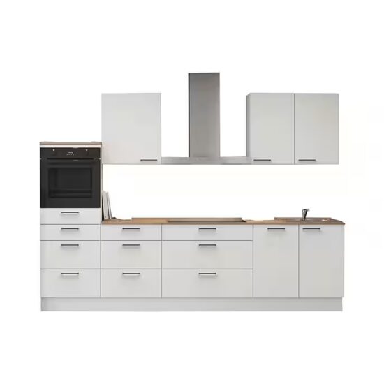 nobilia® Küchenzeile Salev, individuell anpassbar, gratis Küchenplanung mit Profis, (Breite 300 cm), vormontiert, wahlw. mit E-Geräten, inkl. Lieferung – Bild 2