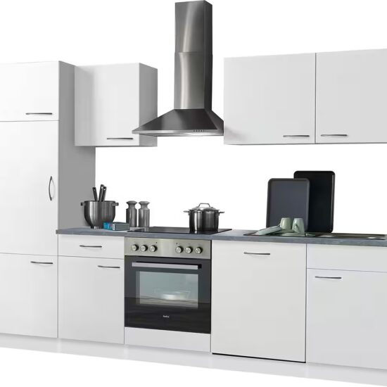 wiho Küchen Küche Kiel, mit E-Geräten, inkl. Geschirrspüler, Breite 280 cm – Bild 2