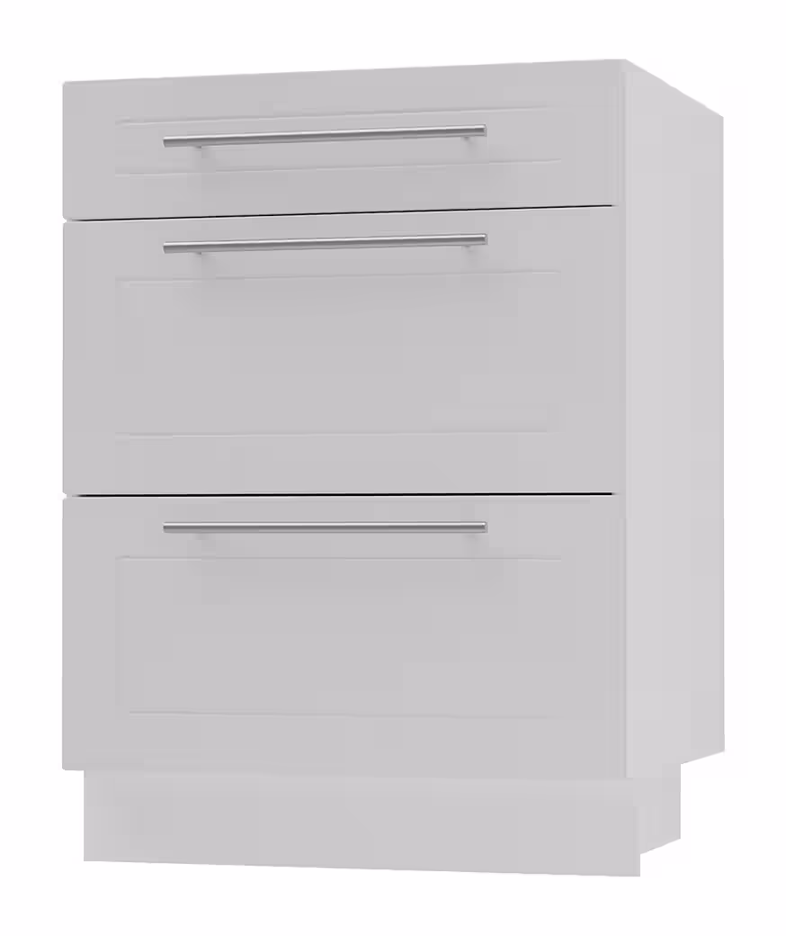 Feldmann-Wohnen Auszugsunterschrank Kvantum (Schubladen mit Teilauszug, Selbsteinzug und Soft-Close-Funktion, 1-St., Fronten mit dekorativen Fräsungen und leicht abgerundeten Ecken) 90x50x82cm eiche artisan - mint (Q-D3M/90) – Bild 2