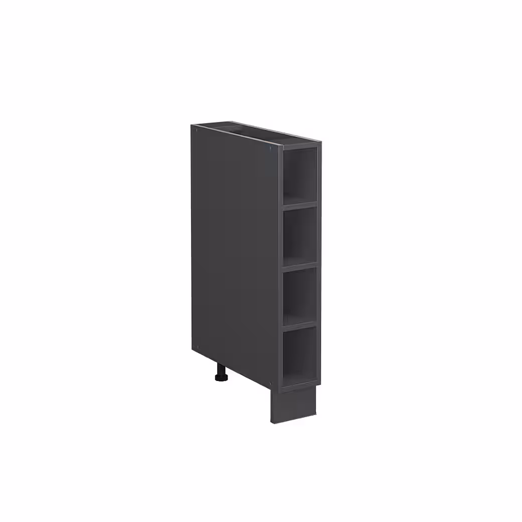 Vicco Unterschrank Fame-Line, Anthrazit, 15 cm ohne Arbeitsplatte (1-St) – Bild 3