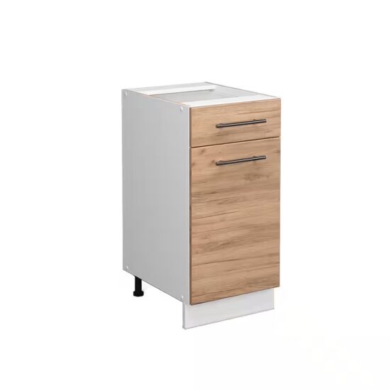 Vicco Unterschrank Fame-Line, Weiß Hochglanz/Weiß, 40 cm ohne Arbeitsplatte (1-St) – Bild 4
