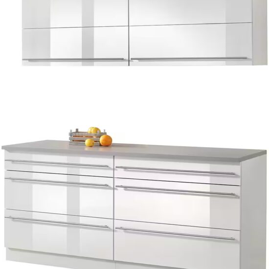 wiho Küchen Küche Chicago, ohne E-Geräte, Gesamtbreite 180 cm – Bild 2