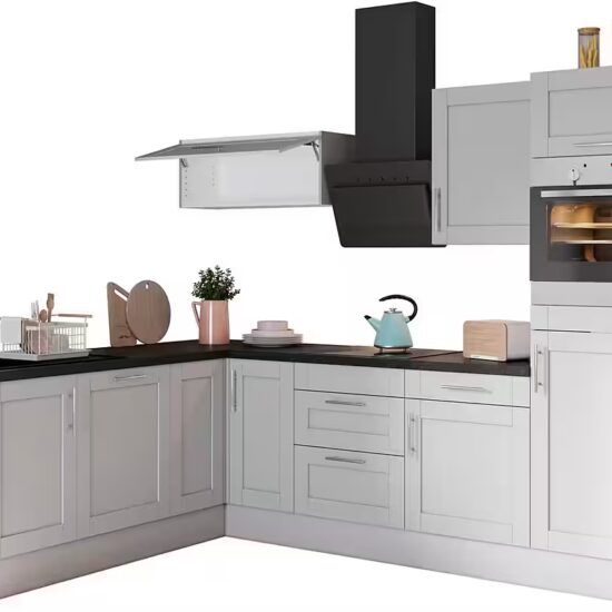 KOCHSTATION Küche KS-Ahus, 200 x 270 cm breit, wahlweise mit E-Geräten, Soft Close Funktion – Bild 9