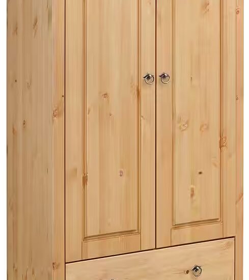 OTTO home Kleiderschrank Gotland; Wäscheschrank, Mehrzweckschrank mit Schubladen, Landhausstil (B/H/T ca: 80cmx178cmx40cm) massive Kiefer, FSC® zertifiziert, langlebige Qualität trifft Stil – Bild 3