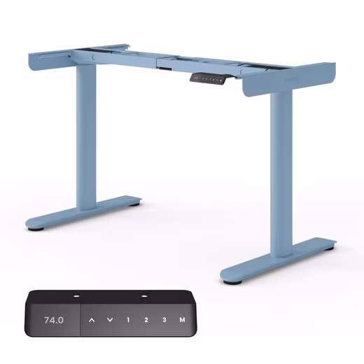 Ergotopia Schreibtisch Desktopia One (elektrisch höhenverstellbarer Schreibtisch Gestell), elektrisch höhenverstellbares Tischgestell – Bild 3