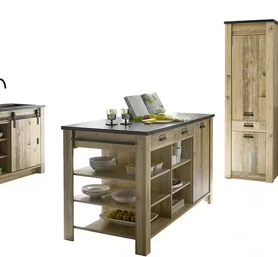 Home affaire Küche Sherwood, Breite 400 cm, ohne E-Geräte – Bild 7