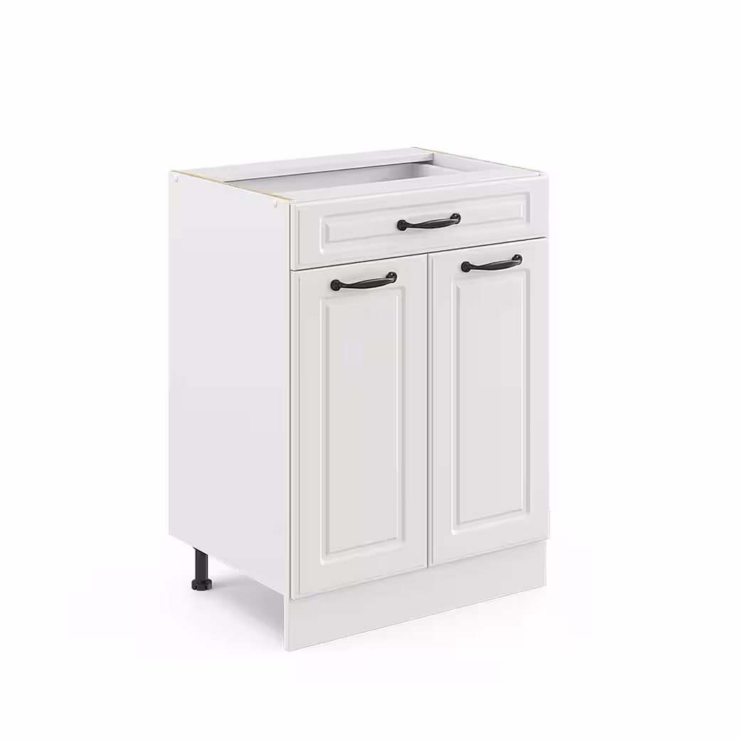 Vicco Unterschrank R-Line, Blau-Grau/Weiß, 60 cm mit Schublade, ohne Arbeitsplatte (1-St) – Bild 2