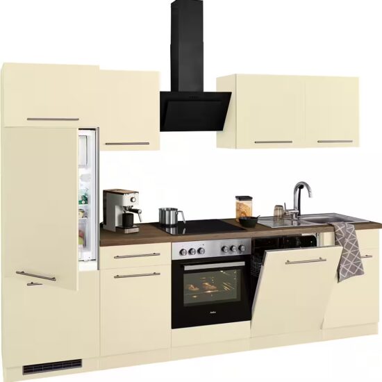 wiho Küchen Küchenzeile Unna, ohne E-Geräte, Breite 280 cm – Bild 3