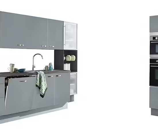 KOCHSTATION Küchenzeile KS-Cara, mit Vollauszügen und Soft-Close-Funktion, Breite 480 cm – Bild 3