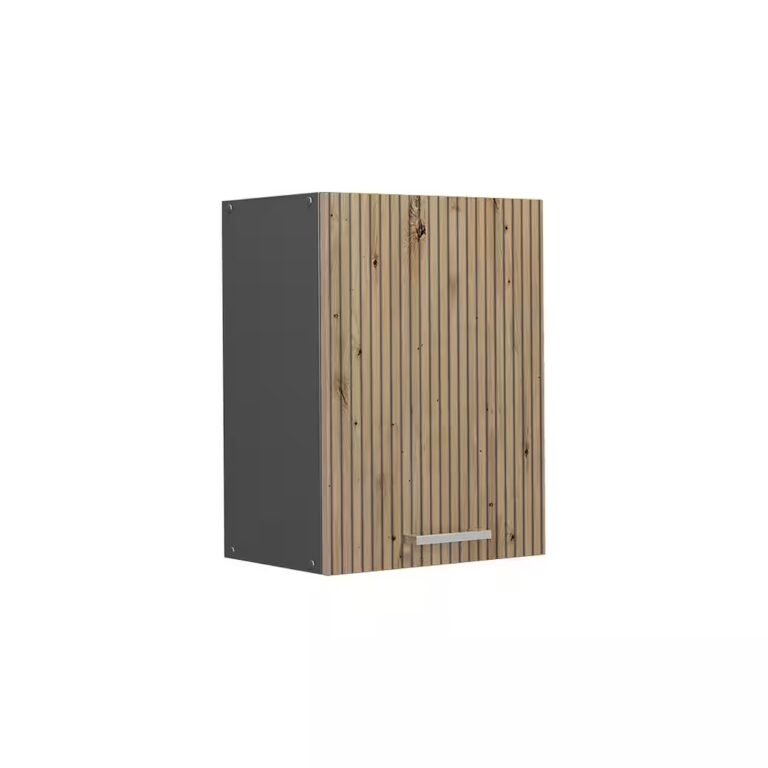 Vicco Hängeschrank R-Line, Weiß Hochglanz/Anthrazit, 45 cm (1-St)